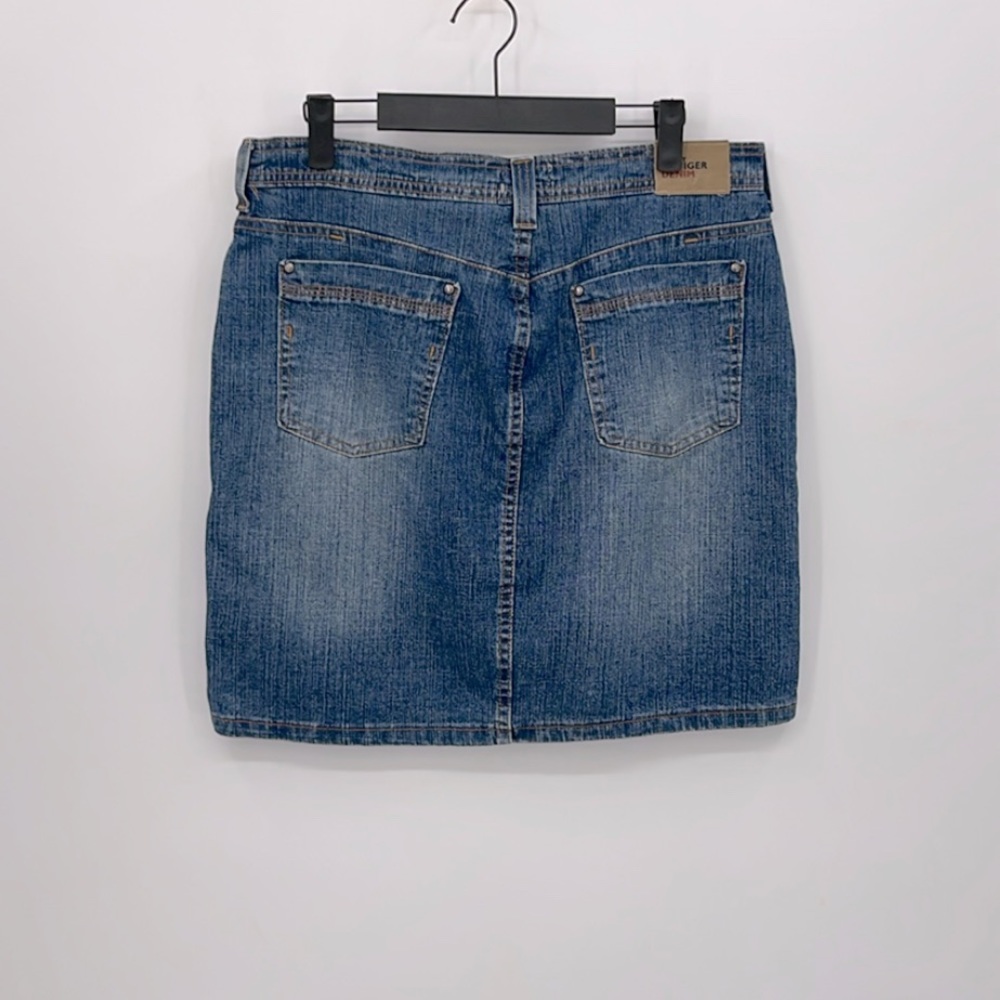 (#130)TOMMY HILFIGER Jean Skirt - Picture 5 of 5